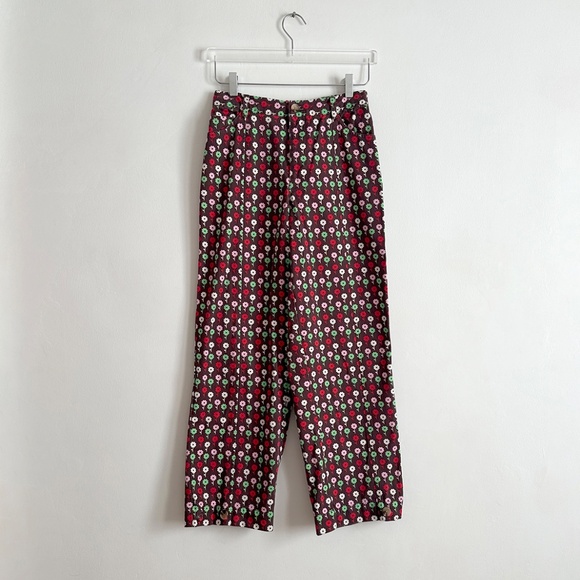 Caro Editions floral cotton pant 25 26 2 4 S - Picture 5 of 15